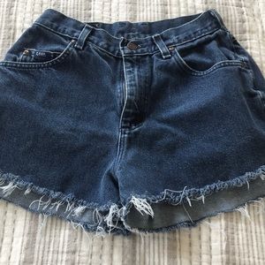 Lee Cuttoff Denim Shorts